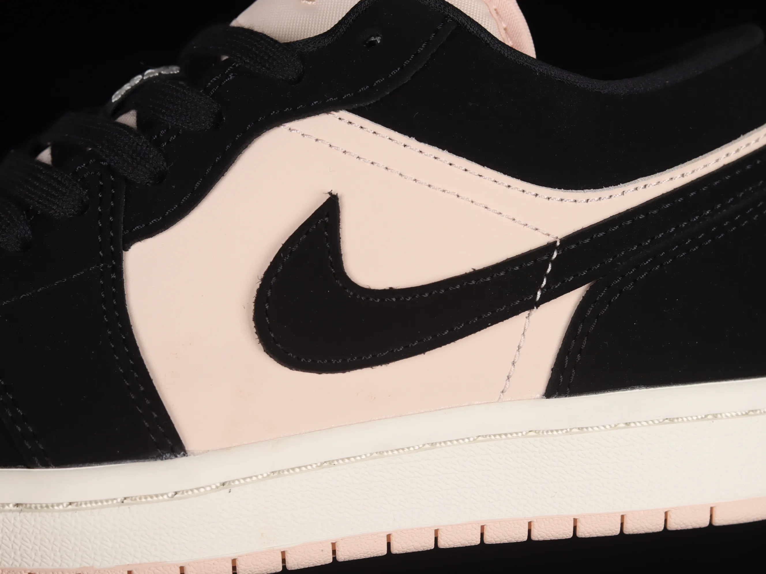 All categories Air Jordan Jordan series basketball shoes Air Jordan 1 Low G version pure original Air Jordan 1 Low AJ1 Joe 1 black powder low-top basketball shoes DC0774-003